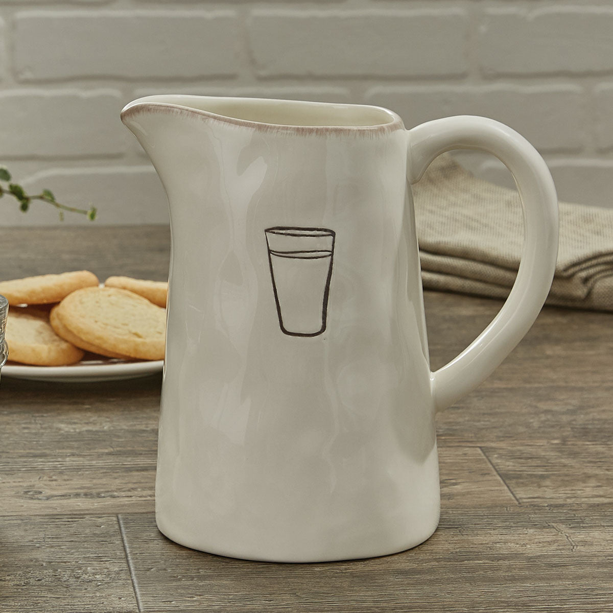 Villager Pitcher - Cream