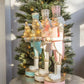 Nutcracker with LED Tree - Pink