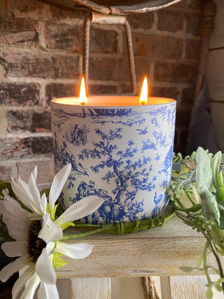 River Chic Candles - Blue Toile Candle