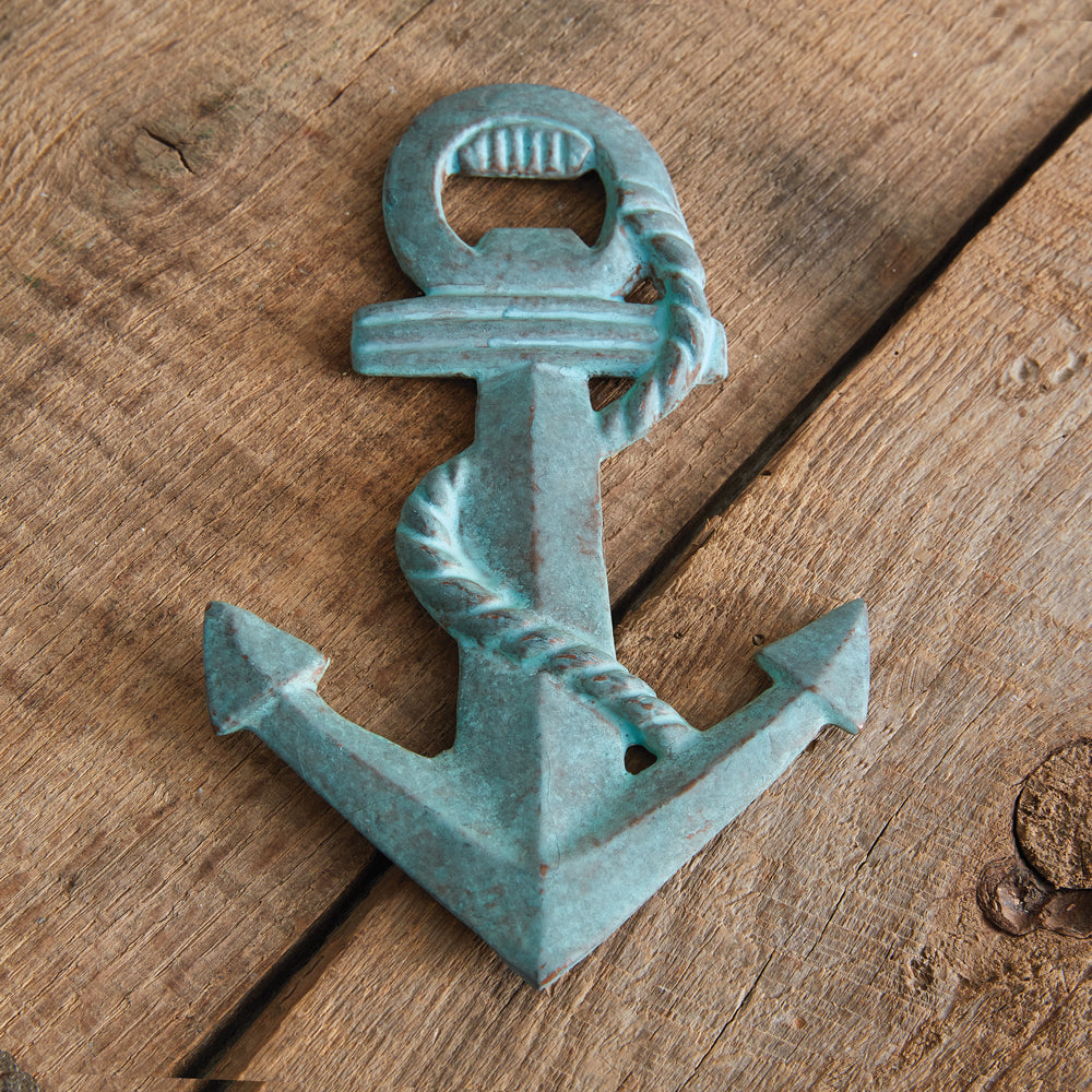 Verdigris Anchor Bottle Opener - Box of 2