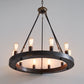 Wagon Wheel Chandelier