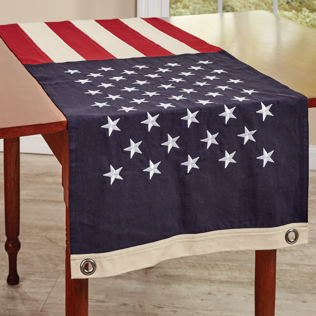 Star Spangled Table Runner / Swag 72" L