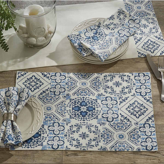 Delft Tile Placement - Set of 4