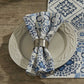 Delft Tile Napkin - Set of 4