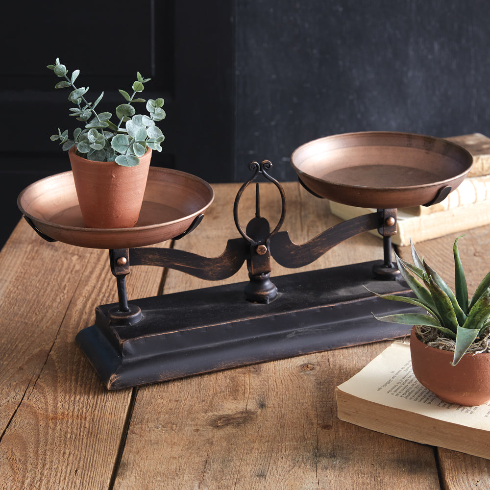 Decorative Copper Balance Scale