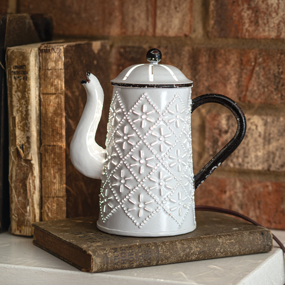 White Kettle Wax Warmer