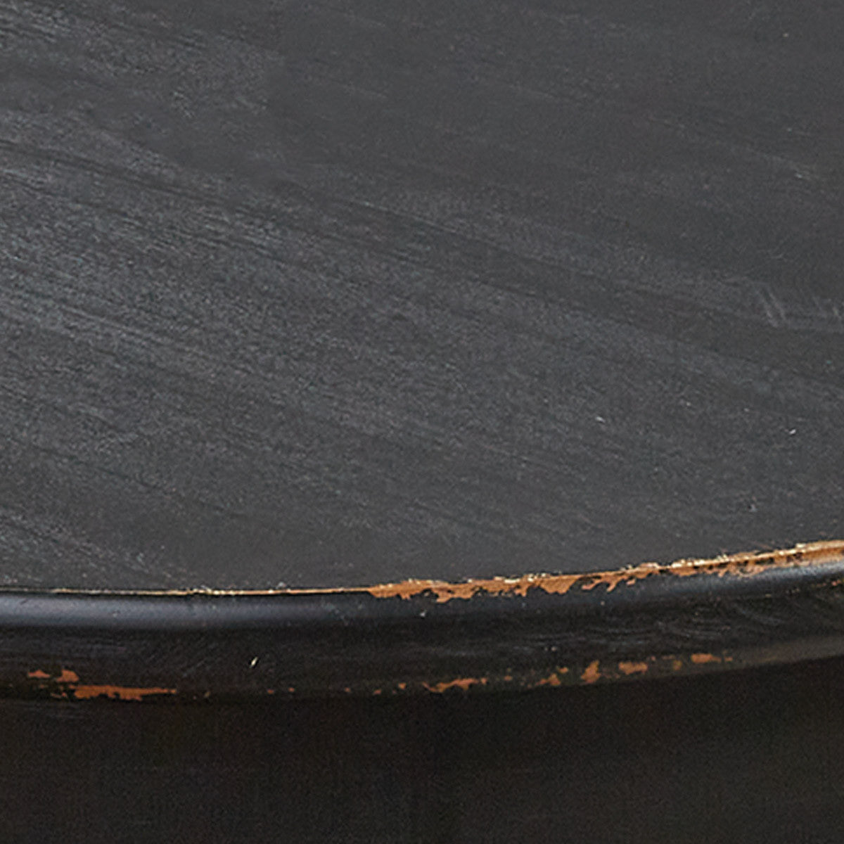 Pedestal Table - Distressed Black