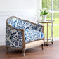 Bluebird Toile Settee