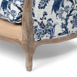 Bluebird Toile Settee