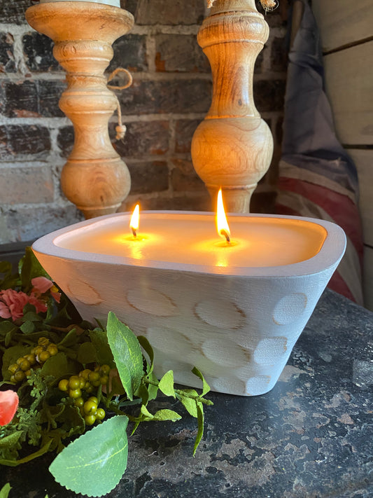 Imperfect Wooden Dough Bowls - not for candle making– Chic Avenue Boutique