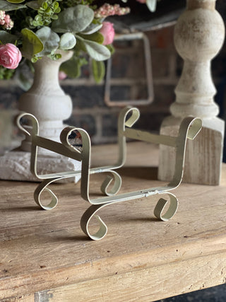 Metal Stands (Set of 2) - used for the 6 Wick & 9 Wick  Dough Bowl Candle