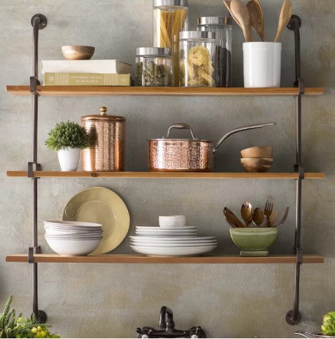 Triple Shelf Wall Rack