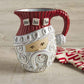 Santa Swirl pitcher