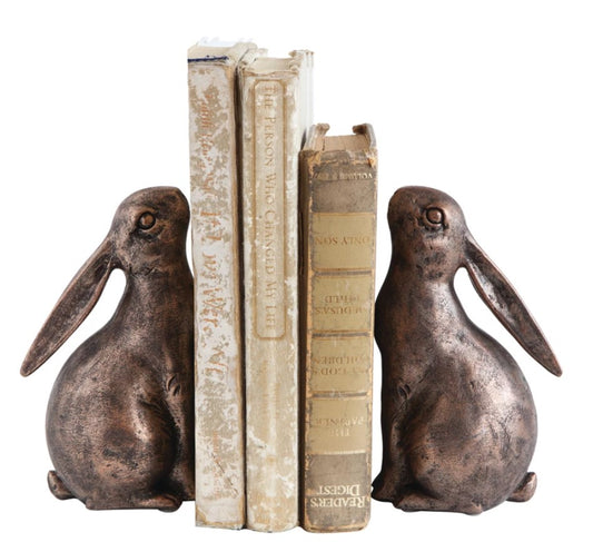 Bunny Bookends, Set of 2