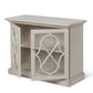 Adeline Wood Console with Glass Doors