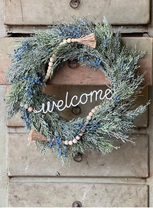 Beaded Garland - Welcome | 53"