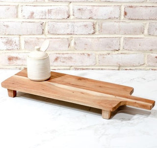 Wood Serving Board with Feet