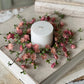 Quince Blooms Candle Ring | 9"