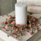 Quince Blooms Candle Ring | 9"