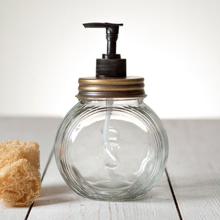 Sellers Soap Dispenser - Antique Brass - River Chic Designs