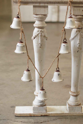 Bella Bells Garland | White | 54" - River Chic Designs